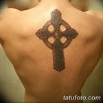 фото рисунка Тату кельтский крест 30.11.2018 №186 - tattoo Celtic cross - tatufoto.com