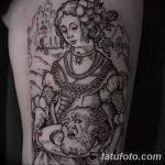 фото рисунка тату в стиле графика 14.11.2018 №023 - tattoo style graphics - tatufoto.com