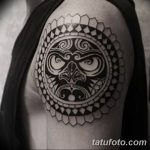 фото рисунка тату в стиле графика 14.11.2018 №024 - tattoo style graphics - tatufoto.com