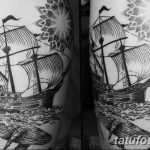 фото рисунка тату в стиле графика 14.11.2018 №034 - tattoo style graphics - tatufoto.com