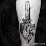 фото рисунка тату в стиле графика 14.11.2018 №036 - tattoo style graphics - tatufoto.com