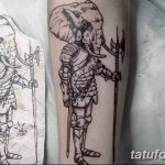 фото рисунка тату в стиле графика 14.11.2018 №050 - tattoo style graphics - tatufoto.com