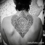 фото рисунка тату в стиле графика 14.11.2018 №061 - tattoo style graphics - tatufoto.com