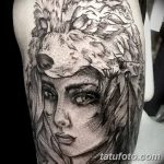 фото рисунка тату в стиле графика 14.11.2018 №065 - tattoo style graphics - tatufoto.com