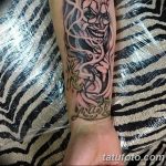 фото рисунка тату в стиле графика 14.11.2018 №077 - tattoo style graphics - tatufoto.com