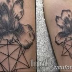 фото рисунка тату в стиле графика 14.11.2018 №099 - tattoo style graphics - tatufoto.com