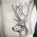 фото рисунка тату в стиле графика 14.11.2018 №118 - tattoo style graphics - tatufoto.com