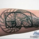 фото рисунка тату в стиле графика 14.11.2018 №148 - tattoo style graphics - tatufoto.com