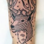 фото рисунка тату в стиле графика 14.11.2018 №149 - tattoo style graphics - tatufoto.com