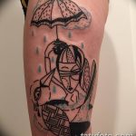фото рисунка тату в стиле графика 14.11.2018 №157 - tattoo style graphics - tatufoto.com