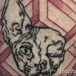 фото рисунка тату в стиле графика 14.11.2018 №160 - tattoo style graphics - tatufoto.com