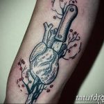 фото рисунка тату в стиле графика 14.11.2018 №166 - tattoo style graphics - tatufoto.com