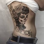 фото рисунка тату в стиле графика 14.11.2018 №172 - tattoo style graphics - tatufoto.com