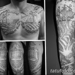 фото рисунка тату в стиле графика 14.11.2018 №181 - tattoo style graphics - tatufoto.com