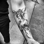 фото рисунка тату в стиле графика 14.11.2018 №185 - tattoo style graphics - tatufoto.com
