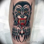 фото рисунка тату вампир 19.11.2018 №010 - photo tattoo vampire - tatufoto.com