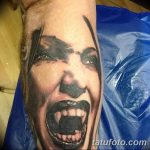фото рисунка тату вампир 19.11.2018 №031 - photo tattoo vampire - tatufoto.com