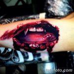 фото рисунка тату вампир 19.11.2018 №035 - photo tattoo vampire - tatufoto.com
