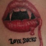 фото рисунка тату вампир 19.11.2018 №038 - photo tattoo vampire - tatufoto.com