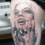 фото рисунка тату вампир 19.11.2018 №040 - photo tattoo vampire - tatufoto.com