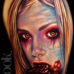 фото рисунка тату вампир 19.11.2018 №073 - photo tattoo vampire - tatufoto.com