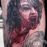 фото рисунка тату вампир 19.11.2018 №088 - photo tattoo vampire - tatufoto.com