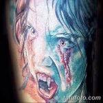 фото рисунка тату вампир 19.11.2018 №108 - photo tattoo vampire - tatufoto.com