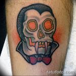 фото рисунка тату вампир 19.11.2018 №144 - photo tattoo vampire - tatufoto.com