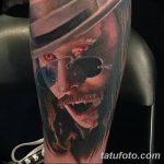 фото рисунка тату вампир 19.11.2018 №153 - photo tattoo vampire - tatufoto.com