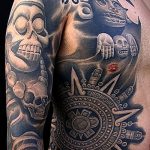 фото рисунка тату инков 16.11.2018 №106 - Inca tattoo photo - tatufoto.com