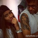 фото рисунка тату футболиста Неймара 16.11.2018 №031 - tattoo Neymar - tatufoto.com
