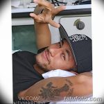 фото рисунка тату футболиста Неймара 16.11.2018 №035 - tattoo Neymar - tatufoto.com