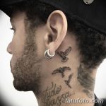 фото рисунка тату футболиста Неймара 16.11.2018 №052 - tattoo Neymar - tatufoto.com