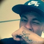 фото рисунка тату футболиста Неймара 16.11.2018 №058 - tattoo Neymar - tatufoto.com