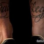 фото рисунка тату футболиста Неймара 16.11.2018 №059 - tattoo Neymar - tatufoto.com