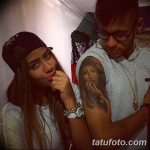 фото рисунка тату футболиста Неймара 16.11.2018 №069 - tattoo Neymar - tatufoto.com