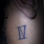 фото рисунка тату футболиста Неймара 16.11.2018 №071 - tattoo Neymar - tatufoto.com