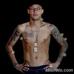 фото рисунка тату футболиста Неймара 16.11.2018 №077 - tattoo Neymar - tatufoto.com