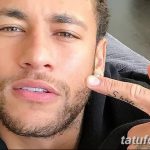 фото рисунка тату футболиста Неймара 16.11.2018 №080 - tattoo Neymar - tatufoto.com