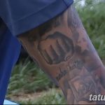 фото рисунка тату футболиста Неймара 16.11.2018 №081 - tattoo Neymar - tatufoto.com