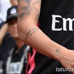 фото рисунка тату футболиста Неймара 16.11.2018 №086 - tattoo Neymar - tatufoto.com