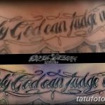 фото тату Only god can judge me 18.11.2018 №134 - tattoo Only god can judge - tatufoto.com