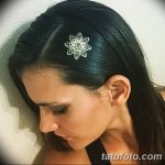 фото флеш татуировки для волос 18.11.2018 №068 - photo flash tattoo for hair - tatufoto.com