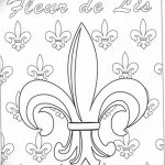 эскиз тату геральдическая лилия 12.11.2018 №030 - sketch tattoo heraldic lily - tatufoto.com