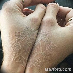 Фото Белые тату 16.12.2018 №037 - photo White tattoos - tatufoto.com