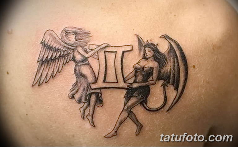 Фото пример татуировки со знаком зодиака 2018 4