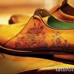 фото Татуировки на обуви 06.12.2018 №001 - photo Tattoos on shoes - tatufoto.com