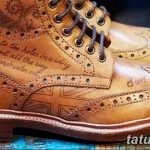 фото Татуировки на обуви 06.12.2018 №016 - photo Tattoos on shoes - tatufoto.com