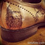 фото Татуировки на обуви 06.12.2018 №019 - photo Tattoos on shoes - tatufoto.com