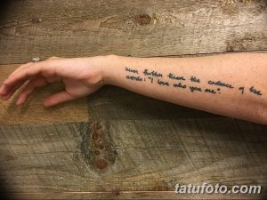 фото тату Надписи 16.12.2018 №029 - Photo tattoo Lettering - tatufoto.com